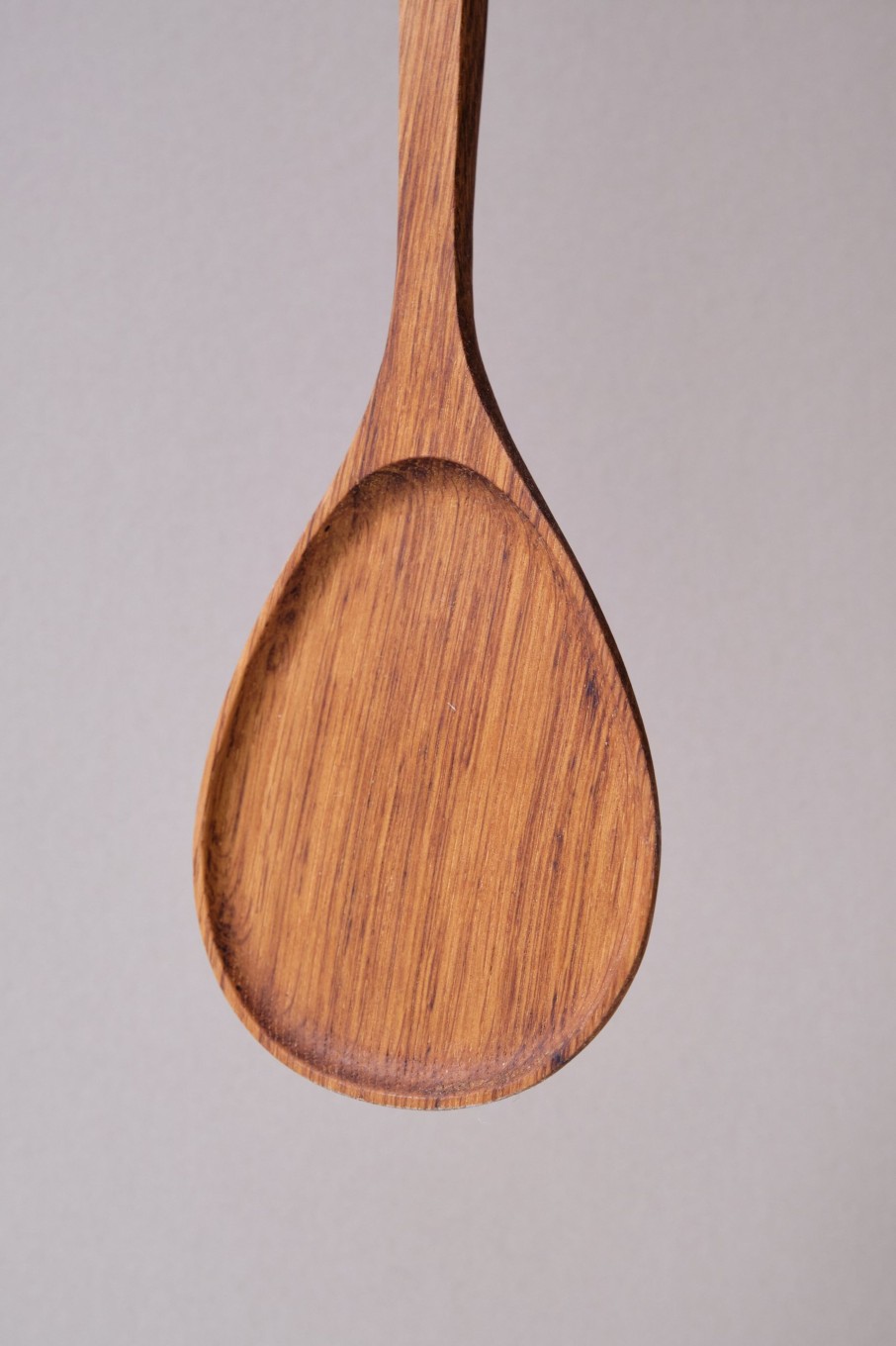 Wood POPHAMS | Large Brown Oak Mixing Spoon By Sewlyn House