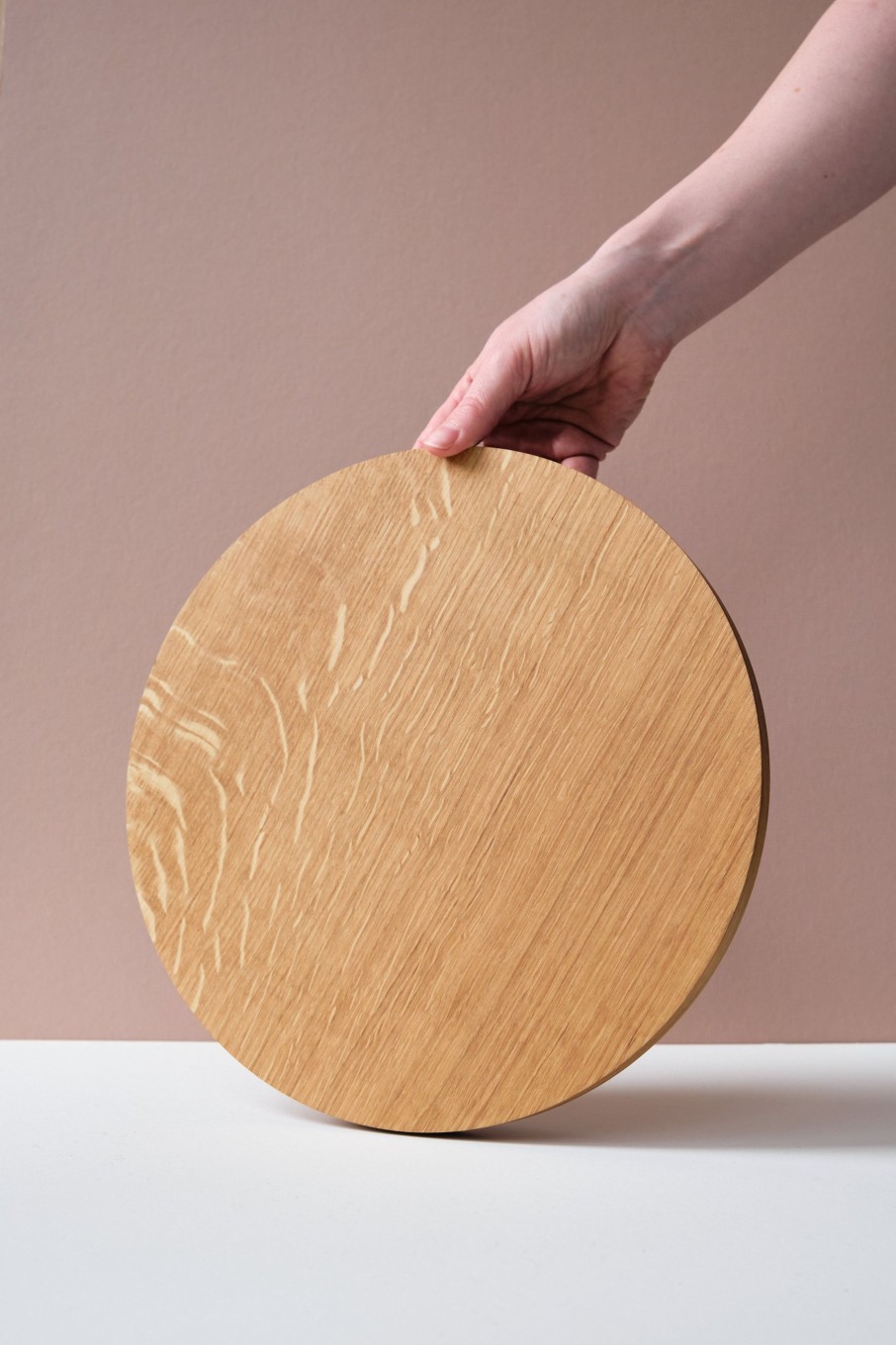 Wood POPHAMS | Round Oak Chopping Board By Selwyn House