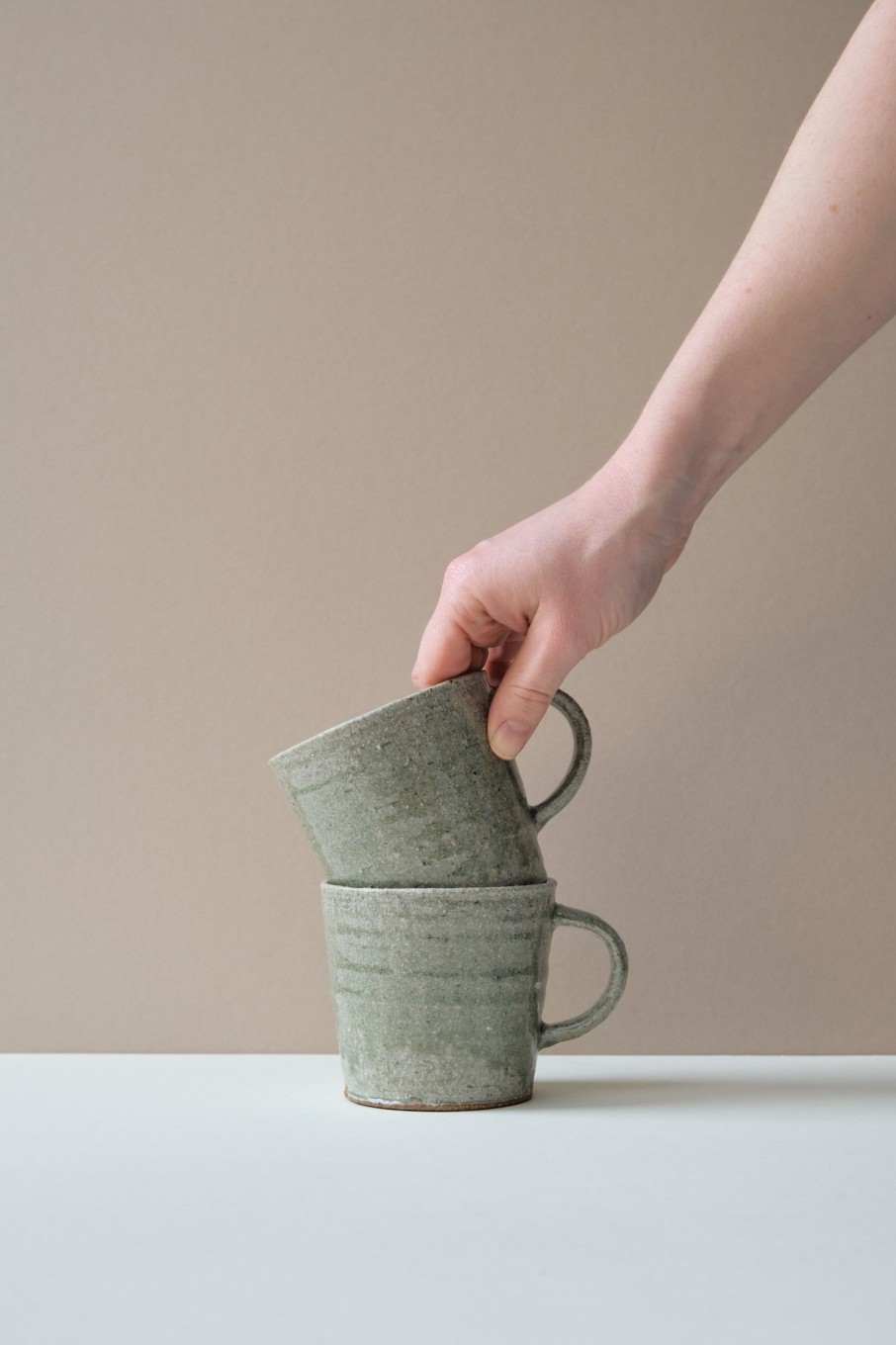 Ceramic POPHAMS | Ash Glazed Mug By Ingot Objects