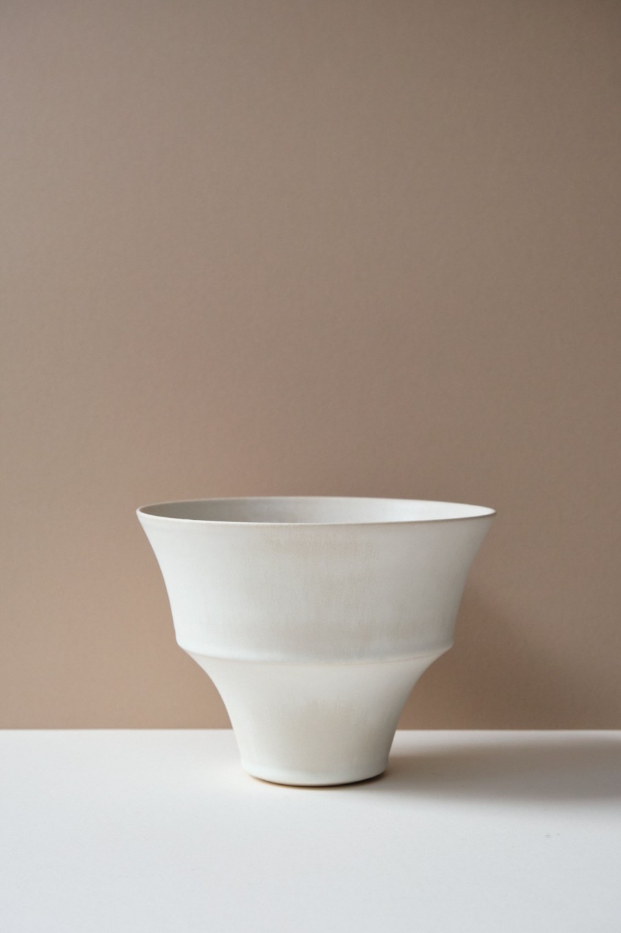 Ceramic POPHAMS | Large Conical Bowl By William Papworth