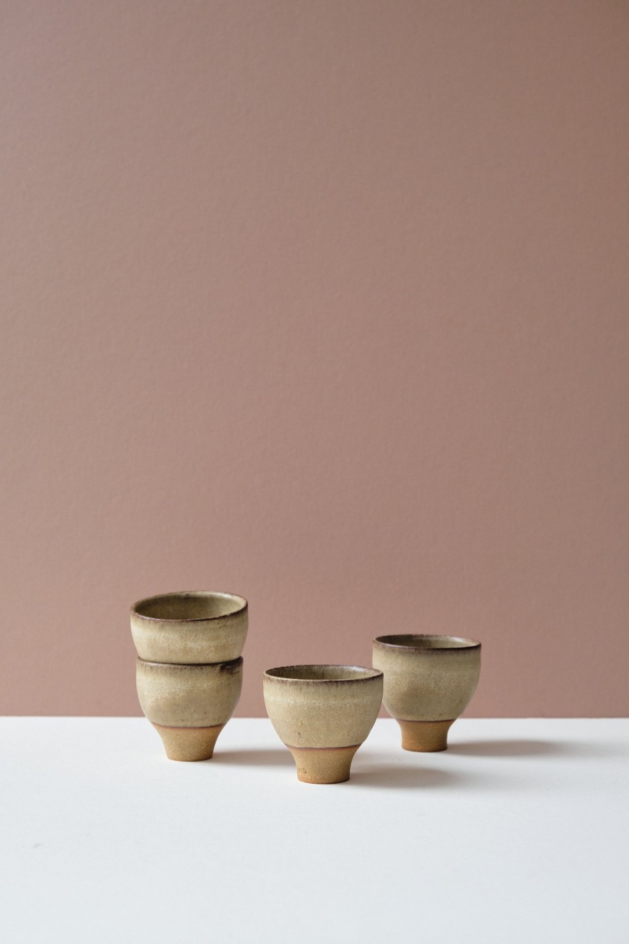 Ceramic POPHAMS | Footed Cortado Cup By Lucia Ocejo