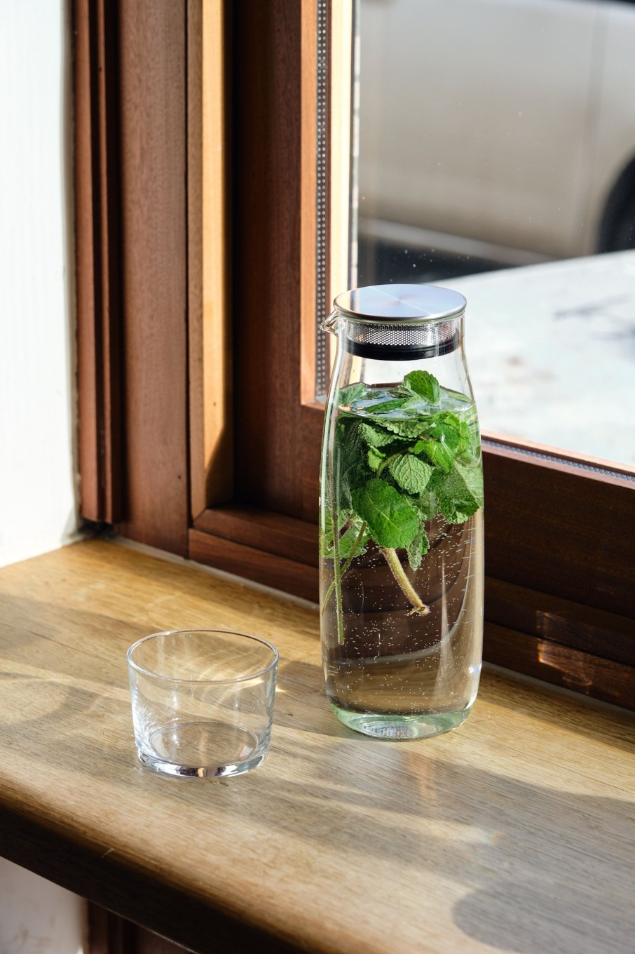 Glass POPHAMS | Carafe With Filter By Kinto