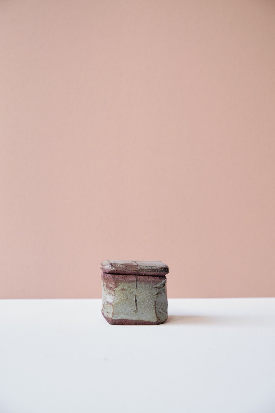 Ceramic POPHAMS | Small Stoneware Lidded Jar By Grace Mccarthy