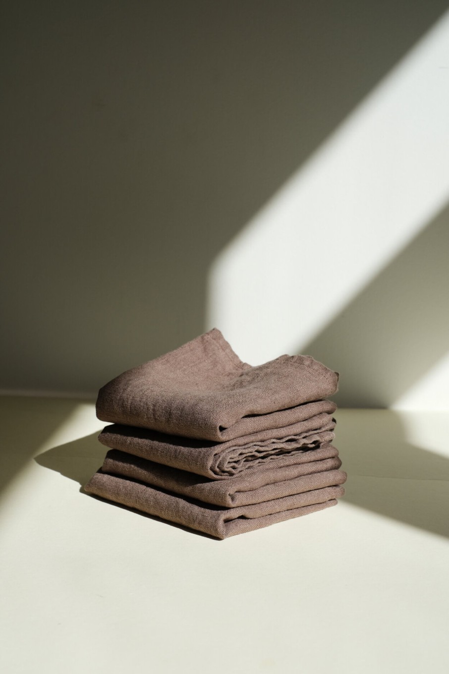 Dining POPHAMS | Brown Linen Napkin Pair