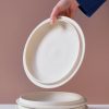 Ceramic POPHAMS | Double Rim Dinner Plate By Daniel Smyth