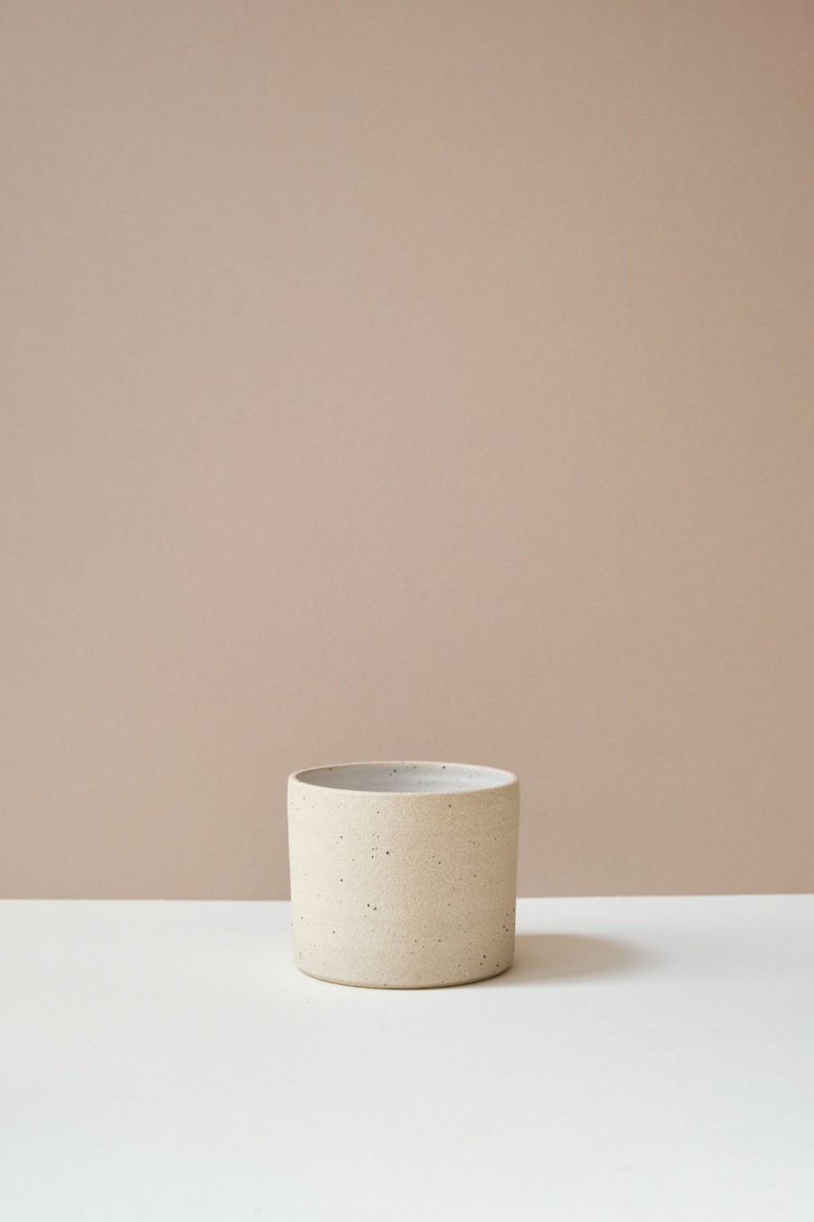 Ceramic POPHAMS | Straight Edge Beaker By Apostrophe Ceramics