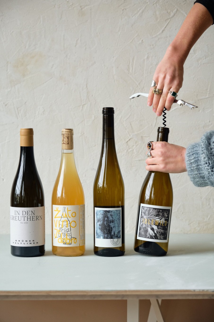 Curated Wine POPHAMS | Fun & Funky Whites