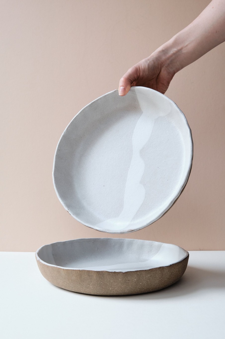 Ceramic POPHAMS | Hand Built Serving Dish By Puro Ceramics