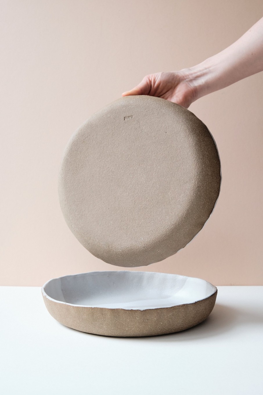 Ceramic POPHAMS | Hand Built Serving Dish By Puro Ceramics