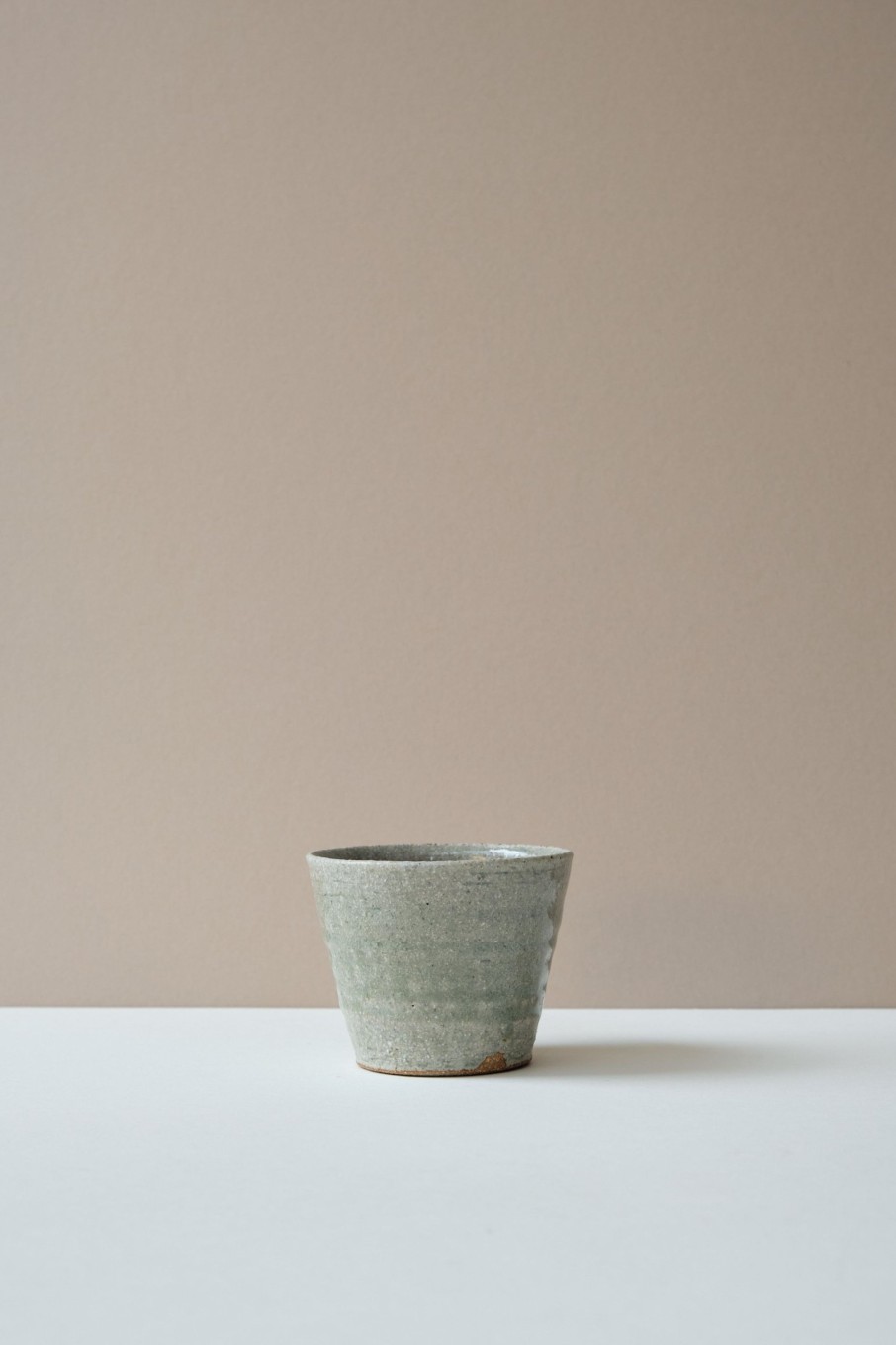 Ceramic POPHAMS | Ash Glazed Beaker By Ingot Objects