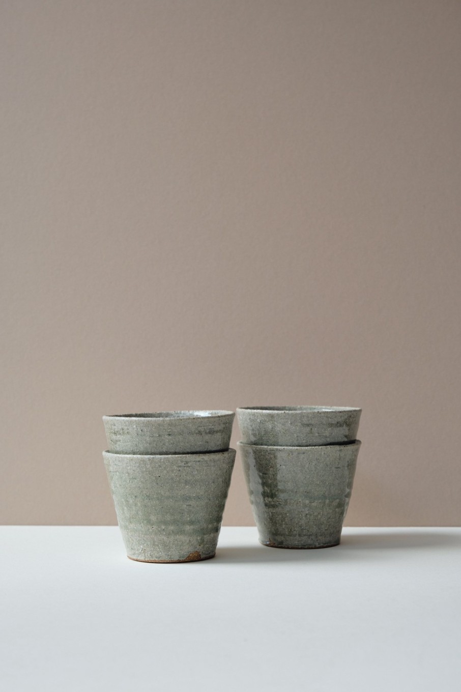 Ceramic POPHAMS | Ash Glazed Beaker By Ingot Objects